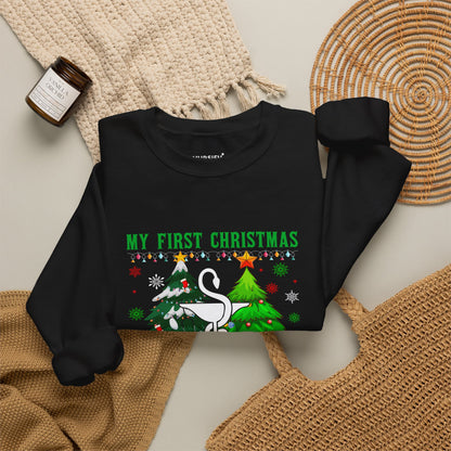 My First Christmas as a Pharmacist Sweatshirt, Pharmacy Symbol