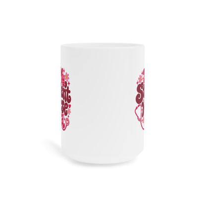 In My Student Nurse Era Mug, Pink Floral, 15 oz, centred supplier product angle