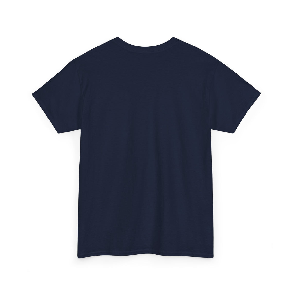 Back view of navy Ready for the Unexpected emergency department unisex shirt