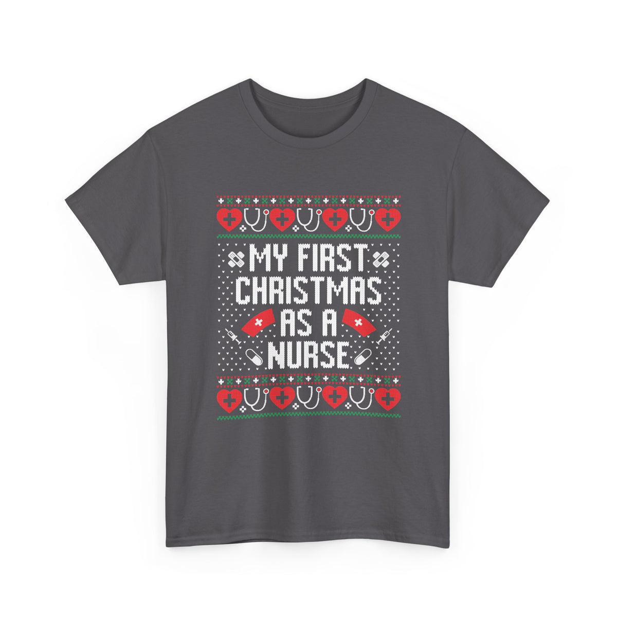 My First Christmas as a Nurse Tee | Nursify