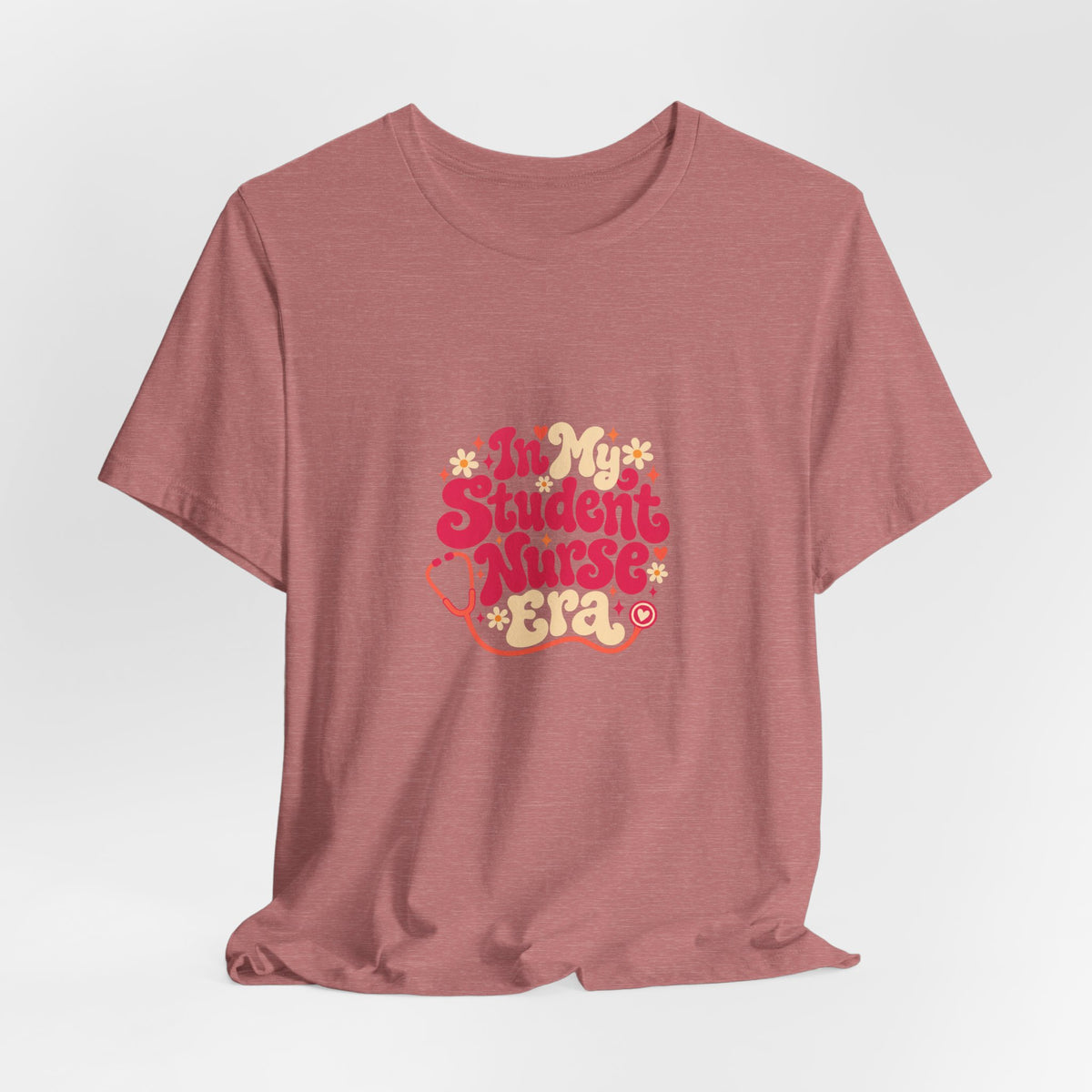 In My Student Nurse Era T-Shirt | Pink Floral