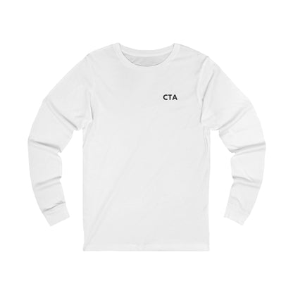 Nursify CTA long sleeve shirt from the professional pride collection, product gallery view.