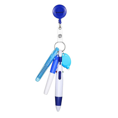 Nursify Nurse Utility Badge Reel Set | Pen, Light & Essentials for Every Shift