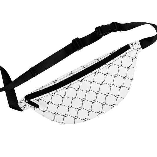 NURSE FANNY PACK, RN White Fanny Pack with Black RN design, Work Bag