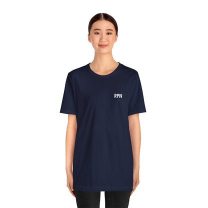 Nursify RPN short sleeve shirt from the professional pride collection, product gallery view.