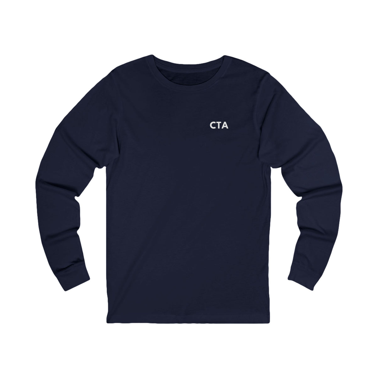 Nursify CTA long sleeve shirt from the professional pride collection, product gallery view.