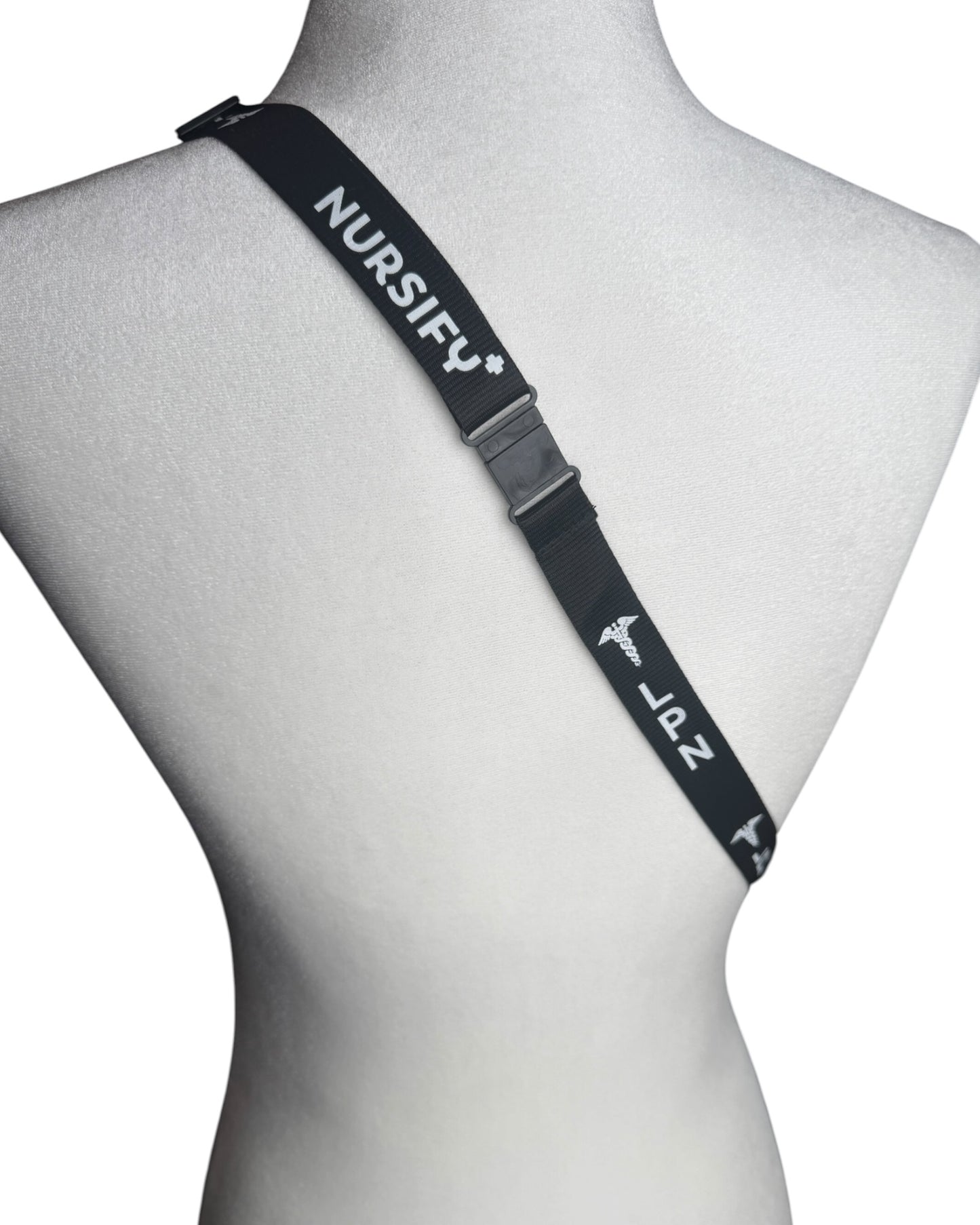 LPN Long Lanyard for Nurses | Adjustable Badge Holder, ID Holder & Breakaway Safety Clip | Nursify