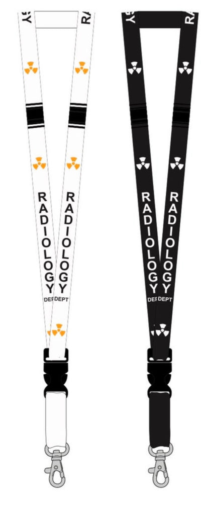 Radiology Double-Breakaway Lanyard