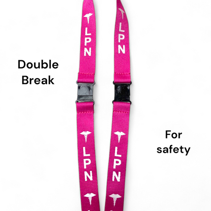 LPN Double-Breakaway Lanyard