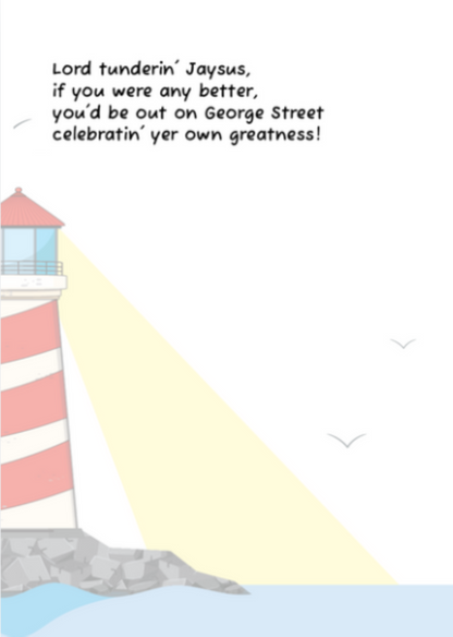 Funny Newfoundland Nurse Appreciation Greeting Card