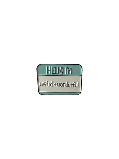 Introvert Enamel Pin | Antisocial Quote Pins