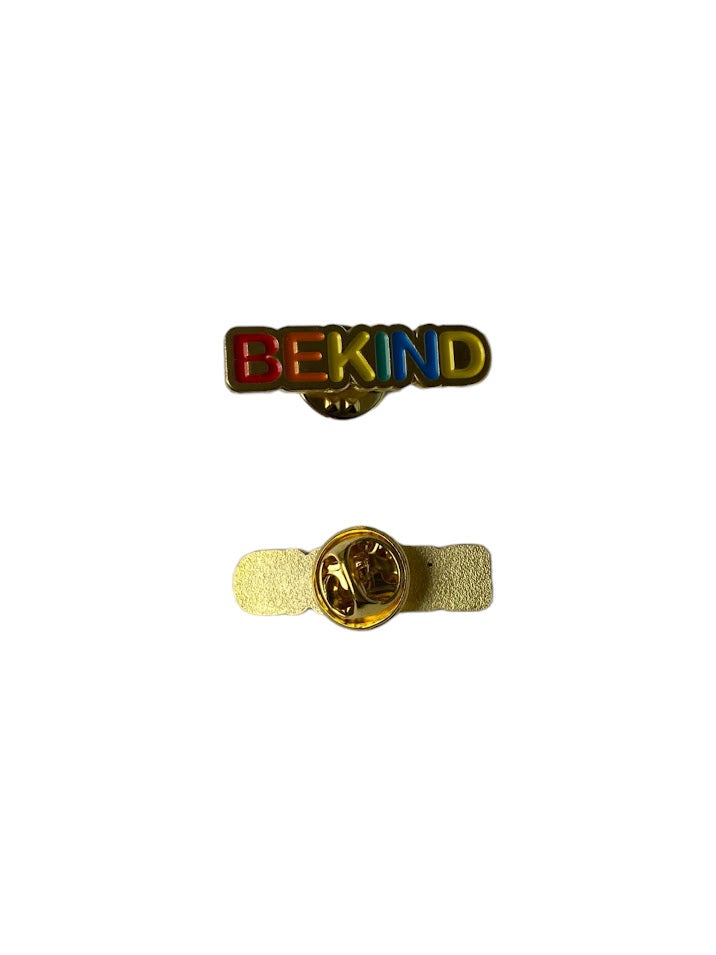 BE KIND ENAMEL PIN, Positivity Pin, Be Nice To Everyone