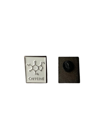 Chemical Structure Enamel Pin | Chemistry Pin