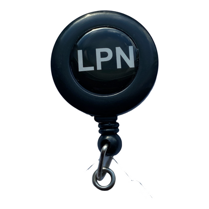 LPN Retractable Badge Reel