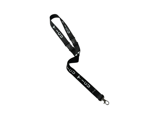 BLACK ICU LANYARD