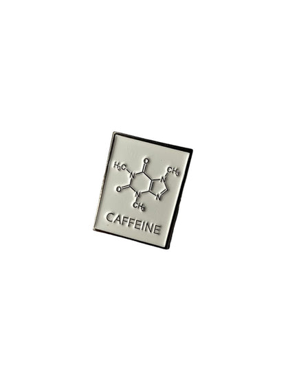 Chemical Structure Enamel Pin | Chemistry Pin