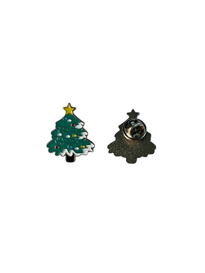 CHRISTMAS ENAMEL PINS, Holiday Pins, Christmas Pins, Small Christmas Gifts, Festive Accessories