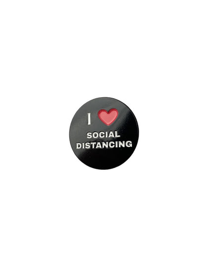 Introvert Enamel Pin | Antisocial Quote Pins