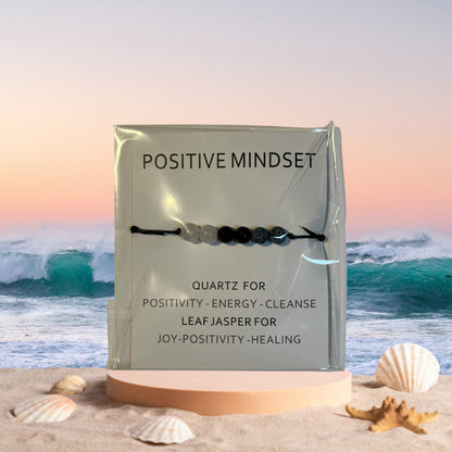 POSITIVITY BRACELET, Positive Mindset Bracelet, Stone Bracelet