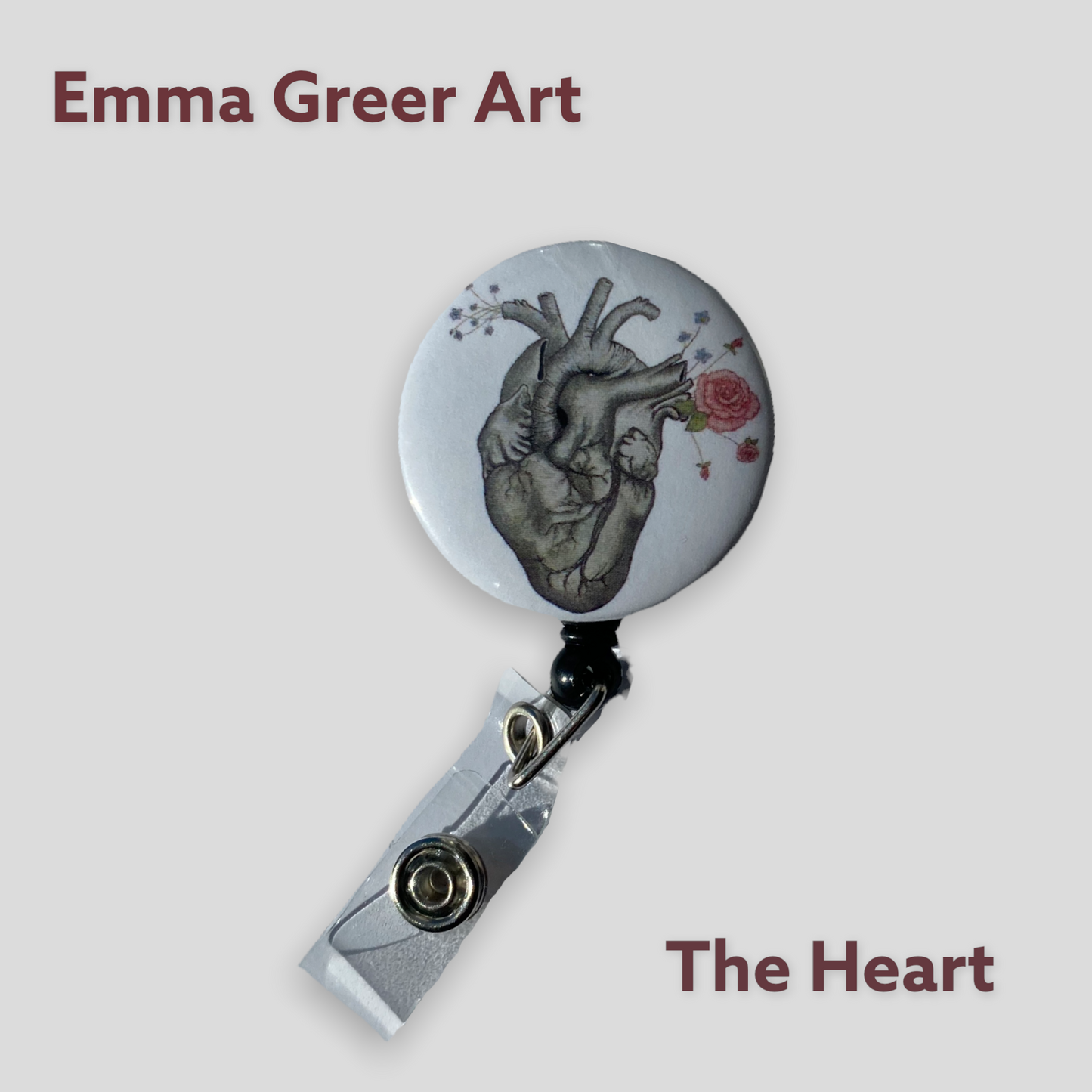 Heart Badge Reel by Emma Greer
