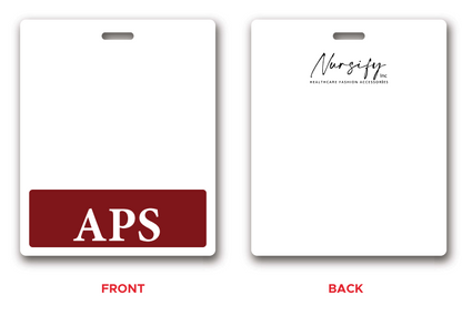 APS Badge Buddy Brown