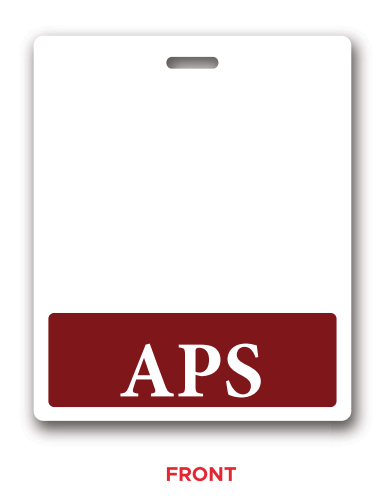 APS Badge Buddy Brown