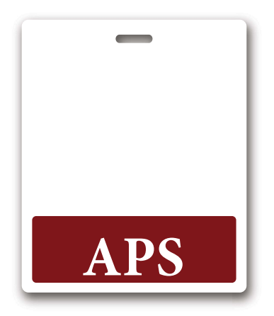 BROWN APS BADGE BUDDY, Acute Pain Services Badge Buddy, Healthcare Id, Healthcare Gift, Horizontal Badge Buddy, Healthcare Bae