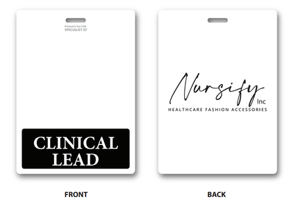 Clinical Lead Badge Buddy