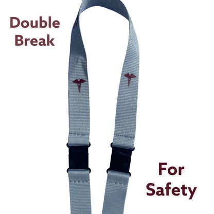 Dialysis Unit Double-Breakaway Lanyard