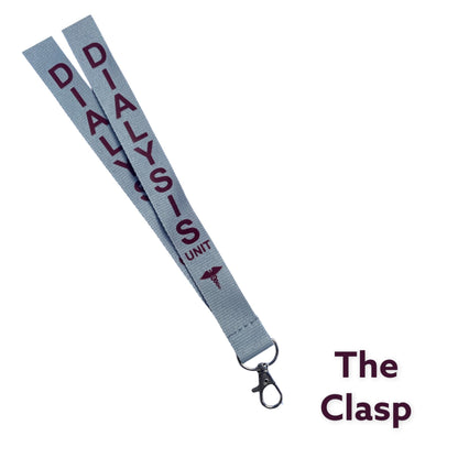 Dialysis Unit Double-Breakaway Lanyard