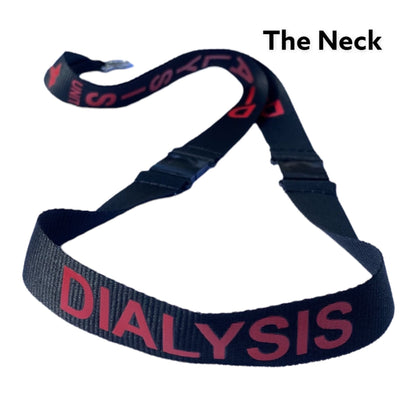 Dialysis Unit Double-Breakaway Lanyard