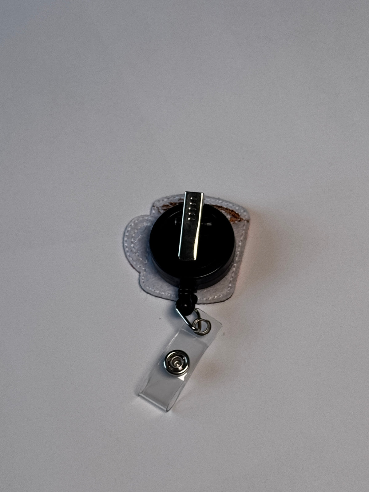 5. Plaid Cocoa Mug. Actual Plaid Mug Christmas Badge Reel back