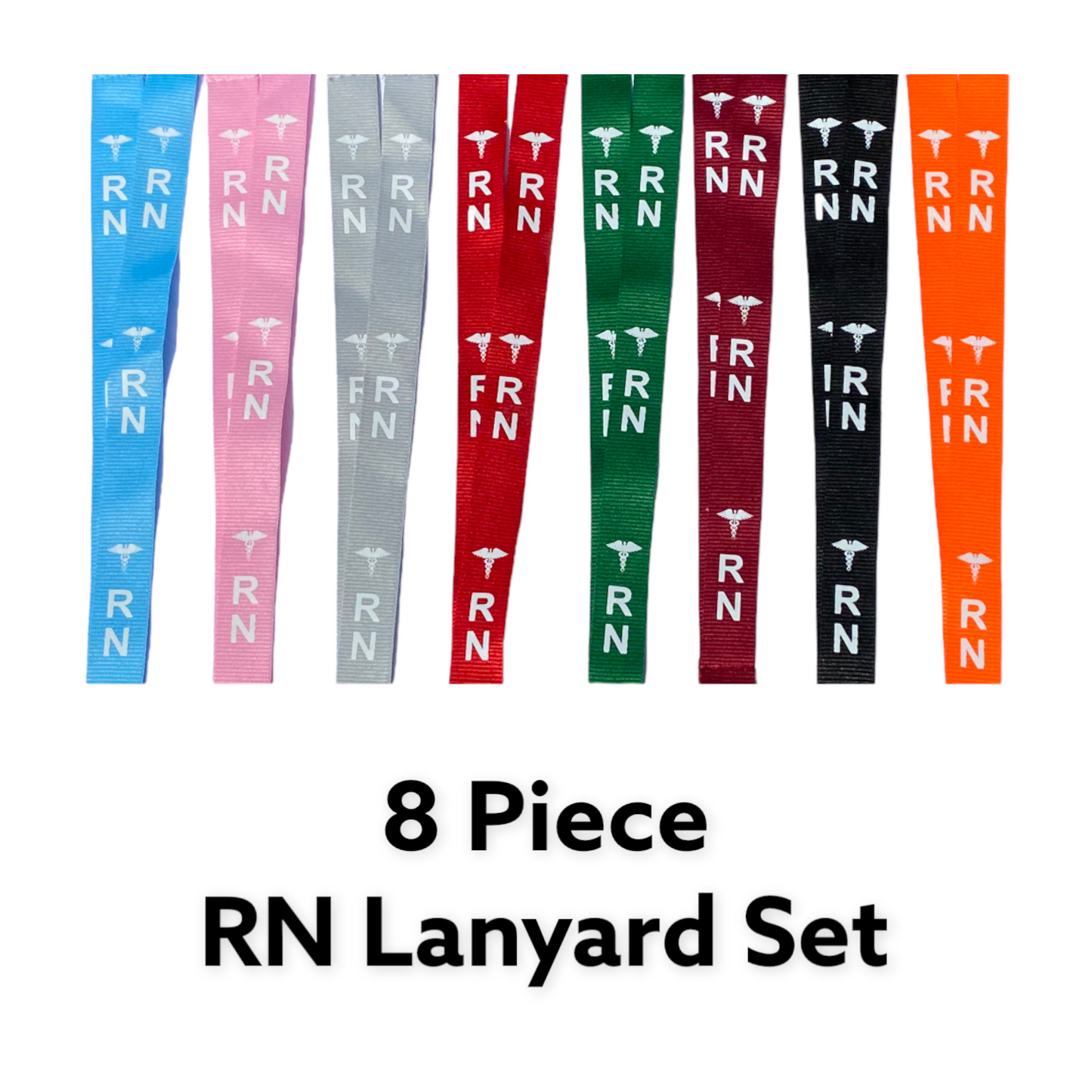 RN GRADUATION GIFT, 8 piece RN Lanyard Set, Nurse accessories