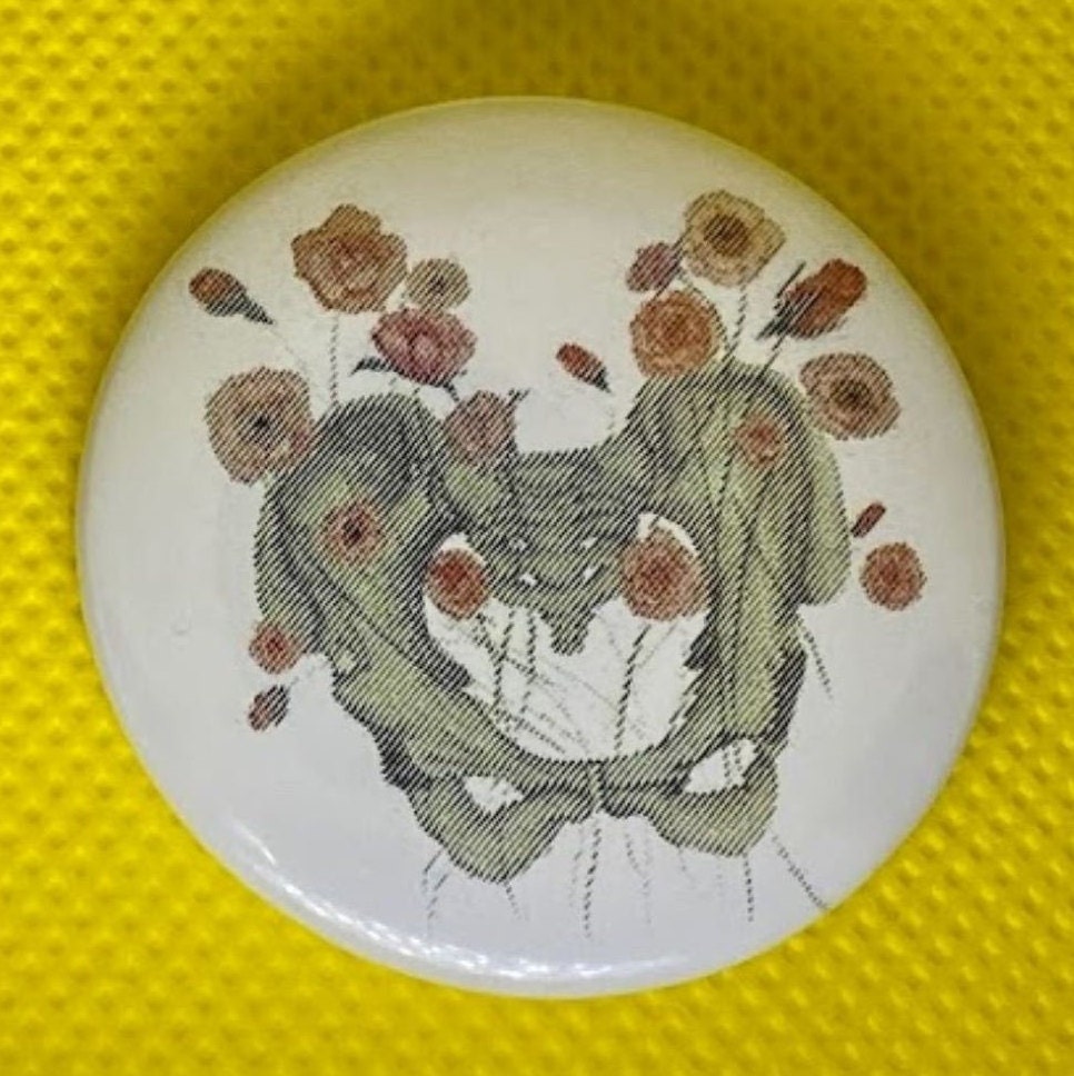 Growing Parts Collection, Heart, Lung, Spine, Pelvis, Nurse Badge Button