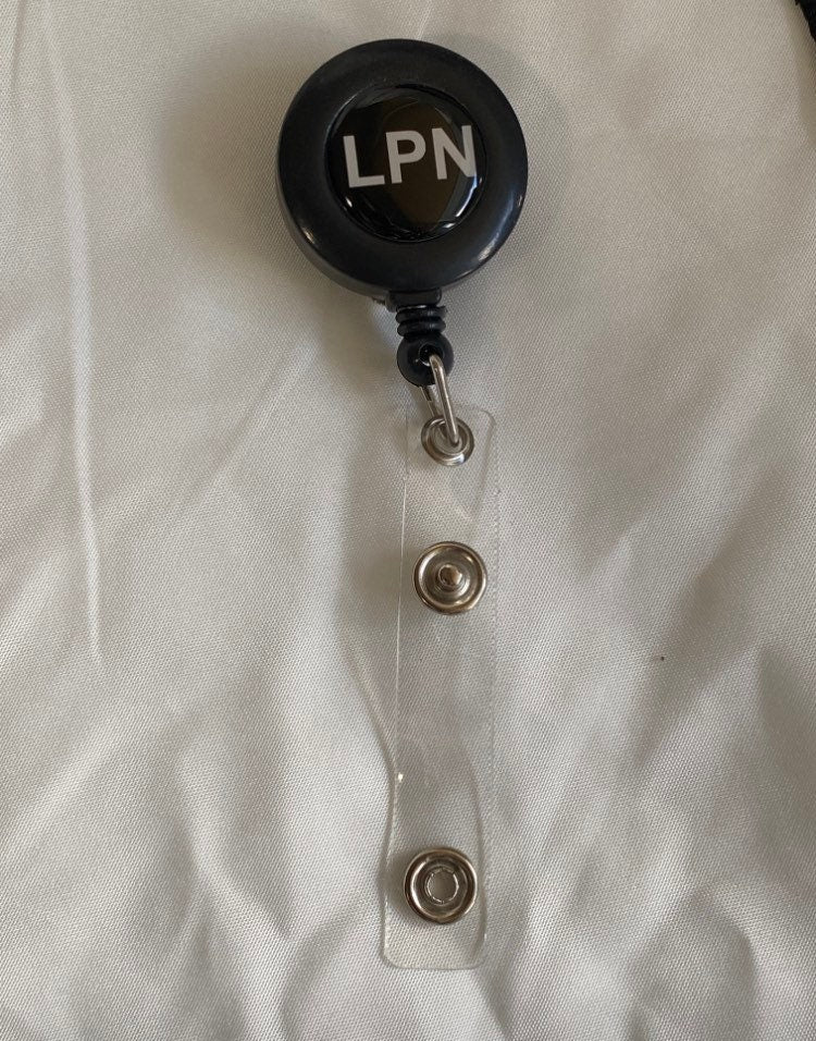 BADGE REEL NURSE, Lpn Id holder, Licensed Practical Nurse