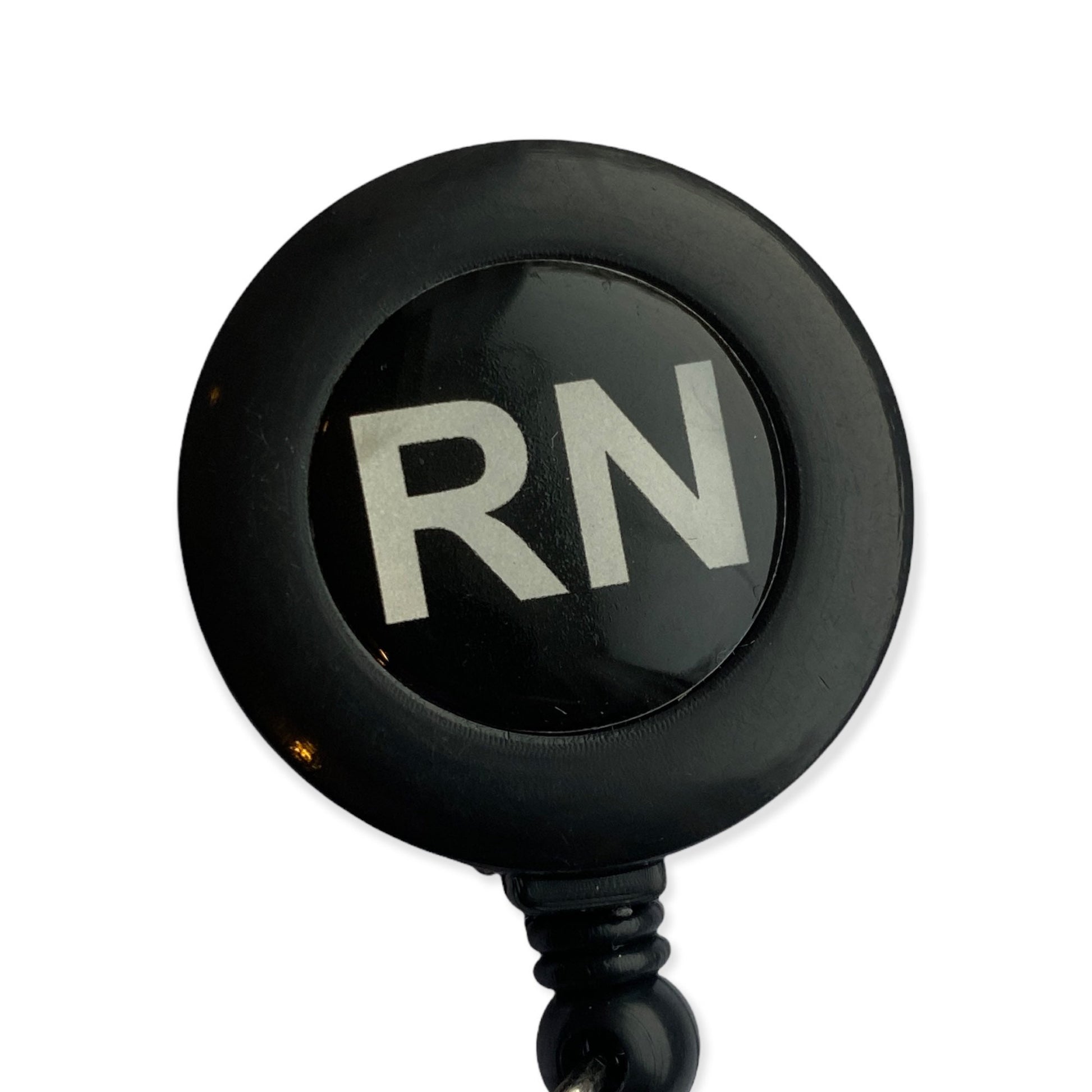 RN Registered Nurse Red/White Bling Retractable Reel ID Badge U PICK REEL  Type