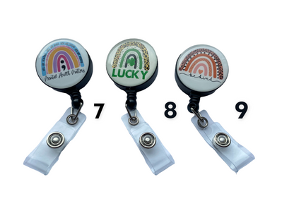 Positive Message Nurse Badge Reels