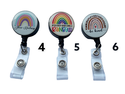 Positive Message Nurse Badge Reels