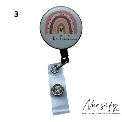 Positive Message Nurse Badge Reels